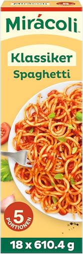 Mirácoli Fertiggericht Klassiker Spaghetti, 5 Portionen, 18 x 610g