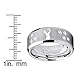 Metal Masters Co. 9MM Deer Track Tungsten Ring Wedding Band, Outdoor Jewelry, Men's Hunting Ring