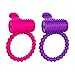 OrangeLove C~ockr~ing V~ibra~tor for Men V~ibra~Tion Enlarger Th~imble Exercise Bands(Pack 2)