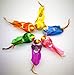 LWINGFLYER 12pcs Artificial Birds Realistic Clip on Foam Feather Birds for Crafts Spring Tree Ornaments Wreaths Decorations Floral Arrangements Embellishing (Model - 17095)