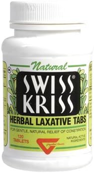 W2B - Modern Natural Products Swiss Kriss Herbal Laxative - 120 Tablets
