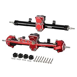 INJORA RC Front & Rear Axles Set +4mm Extended