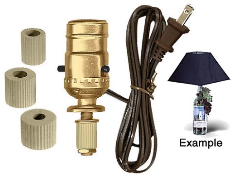 Amazon.com: Bottle Lamp Kit Converts Treasured Collectibles Into Unique Lighting Accents (Lot of 2): Home & Kitchen Table Lamp Kit Australia Table Lamp Kit Australia Amazon.com: Bottle Lamp Kit Converts Treasured Collectibles Into Unique Lighting Accents (Lot of 2): Home & Kitchen