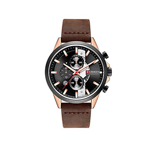 Reloj de pulsera para hombre Curren Reloj de cuarzo multifuncional impermeable