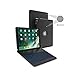 iPad Pro 10.5 Case With Keyboard,7 Colors Led Backlit,Wireless Bluetooth Folio Keyboard Hard Shell Cover -Ultra Slim,Portable,Protective&Aluminum Alloy Material(Black)