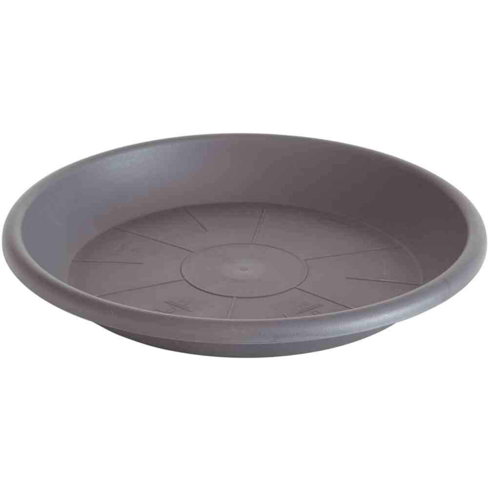 Siena Garden Plant Pot Saucer Round for Cilindro 60 Anthracite 58 cm