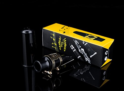 image for Glory Alto Saxophone Mouthpiece Kit with Ligature,one reed and Plastic