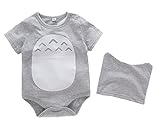 stylesilove Baby Toddler Boy Totoro Short Sleeve
