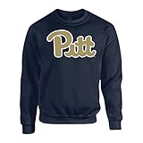 Pitt Panthers Crewneck Sweatshirt Navy
