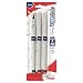 Pentel EnerGel Tradio Pearl Liquid Gel Pen, 0.7mm, Medium Line Capped, Violet, 3 Pack (BL117WBP3V)