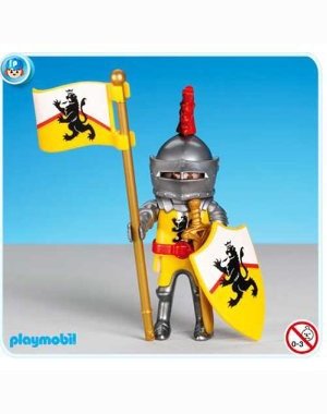Playmobil Yellow Lion Knight Leader 7534