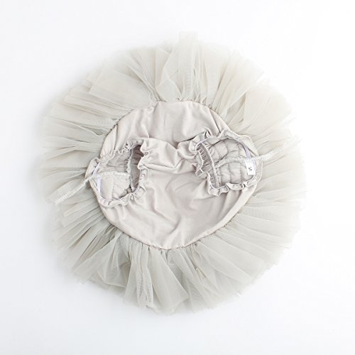 Slowera Baby Girls Soft Tutu Skirt (Skorts) 0 to 36 Months (M: 6-12 Months, Gray)