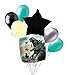 7 pc Godzilla Giant Lizard Balloon Bouquet Party Decoration Happy Birthday Super