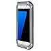 Galaxy s7 edge case,Feitenn Shockproof Dust/Dirt/Snow Proof Aluminum Metal Military Heavy Protection Case for S7 edge [no glass] (Sliver)