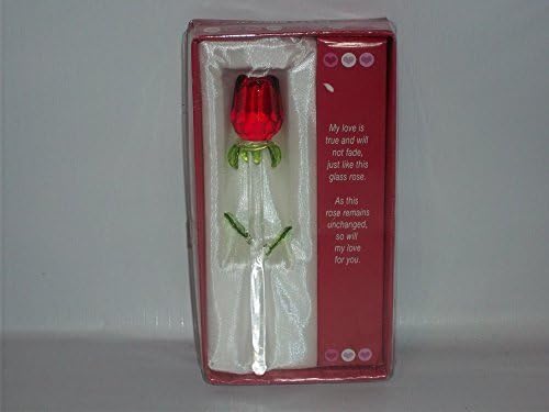 Glass roseAll Occasion Valentines Day, Mother's Day, Anniversary, Birthday, Gift (1)
