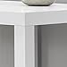 Ameriwood Home Parsons End Table with Drawer, White