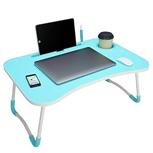 Story@Home Multipurpose Foladable Adjustable Portable Wooden Laptop Table Study Table Bed Table Activity Table Lapdesk…