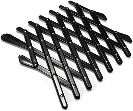 OTENGD Car Window Pet Gate Expandable Car Window Ventilation Vent Safe Guard for Dog Puppy Protection Travel Universal Vehicle Available in Two Sizes Select Black,M