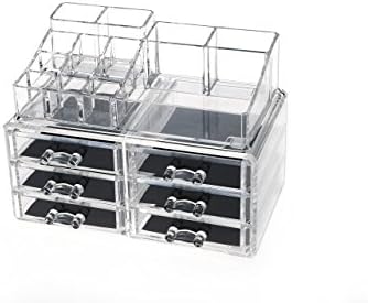 AP Shop, Makeup Organizer Acrylic Storage Box Organizer For Cosmetics Brush Box Cosmetic Box Drawer Organizer. (6721)