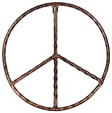 Old River Outdoors Metal Peace Sign Wall Decor Art - 12