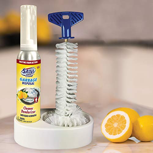 Sani Sticks SANI 360° Garbage Disposal Cleaner Kit —Lemon Scent, 10 oz