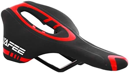 sdfghzsedfgsdfg YAFEE YF-1064 Sports Bike Seat Bicycle Saddle Breathable MTB Mountain Bike Cycling Seat Cover Mat Cushion Bicycle Parts black & red