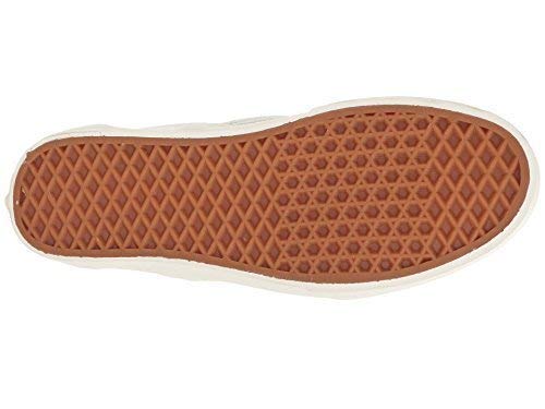 Vans Classic Slip On Hemp Linen Blanc de Blanc Sneakers (3.5 Mens/5 Womens, Blanc de blanc)