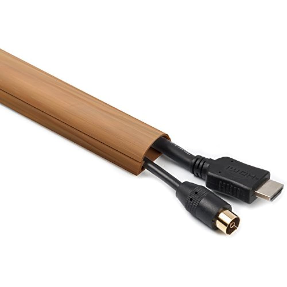 D-Line Cable Raceway On-Wall Cord Cover 1D3015O Surface ...