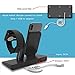 Charging Stand Compatible iPhone Apple Watch, Wireless Charger Dock Station Holder, Support XS/XS Max/XR/X/ 8 Plus & S9 Plus/ Note8, Fit Apple Watch Series 4/3/2/1 (Not Include Apple Watch Cable)