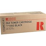 Ricoh Fax3310l/3320l/4410l/4410nf/4420l/4420nf/4430l/4430nf Toner 5000 Yield Type 1160