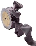 May Arts 1-1/2-Inch Wide Ribbon, Mauve and Dark Green Iridescent