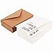 BEST PAPER GREETINGS Holiday Cards with Envelopes - 4 x 6 In, Pack of 48, Minimalist White Cardstock & Kraft Envelopes - Bulk Blank Holiday Postcards with Multicolor Designs