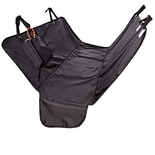 acelitor Pet Car Seat Cover -Acrabros Dog Car Seat Covers,Dog Car Hammock and Bench Convertible, Waterproof Washable Dog Car Seat Cover, Non-Slip For Cars, Trucks And SUVs