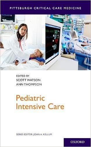 Pediatric Intensive Care Pittsburgh Critical Care Medicine - 