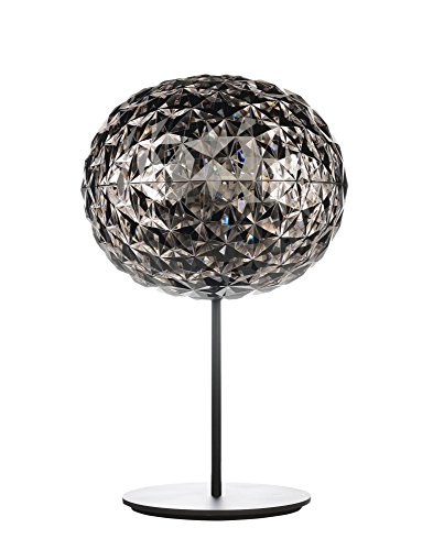 Kartell 9385FU Table Lamp with base, Plastic, white/clear/silver, 33 x 33 x 27 cm