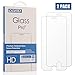 (2 Pack) iPhone 7 Plus Screen Protector Glass, CiCOTEX Ultra-Clear High Definition (HD) Tempered Glass Screen Protectors for iPhone 7 Plus (5.5 inch)