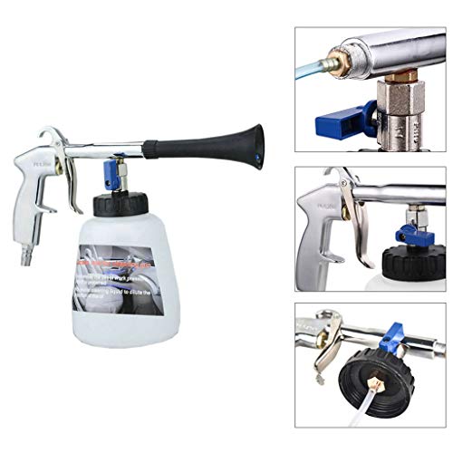 â¤ï¸MChoiceâ¤ï¸Car Air Pulse High Pressure CleaningTool Tornado Washer Foam Care Tool White