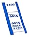 The Coin-Tainer Co. $100 Currency Band, Blue, 1000 Count