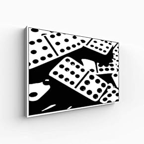 Canvas Wall Art for Living Room, Bedroom Black and White Article Framed Canvas Prints for Home Decoration Ready to Hang - 16x24 inches