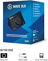 Elgato Wave XLR Audio Mixer 75 dB Preamp USB-C Phantom Power Tap-to-Mute view 11
