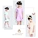 DGAGA Little Girls Cute Cotton Floral Nightgown Sleepwear Pajamas Sleep Dresses Pink 5-6 Years /130cm