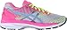 ASICS Women's Gel-Nimbus 18 Running Shoe, Silver/Titanium/Hot Pink, 11.5 M US