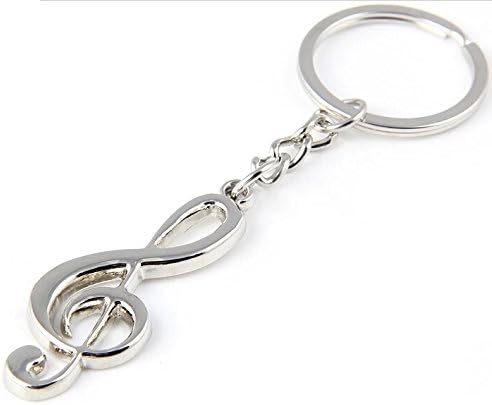 Treble Clef Keychain