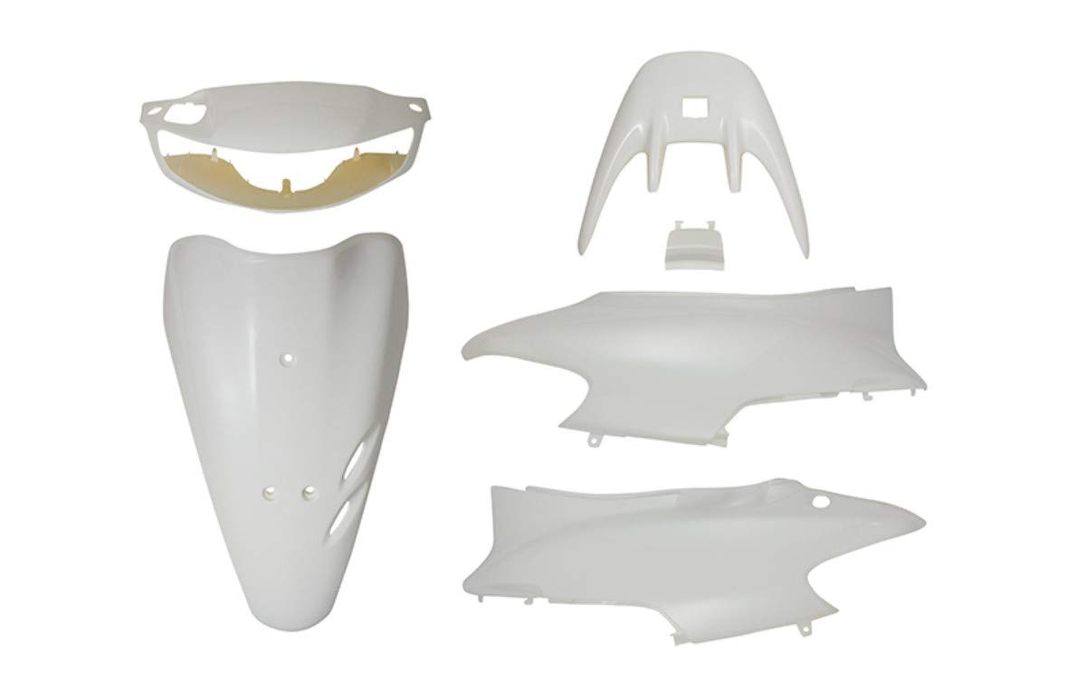 バイクパーツセンター(Bike Parts Center) 外装セット ホワイト 白 2型 ディスクブレーキ車 塗装済み 純正タイプ ホンダライブDio ZX AF35 2型 3078商品画像