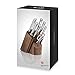 Cangshan TN1 Series 1021950 Swedish 14C28N Steel Forged 8-Piece Knife Block Set, Walnut