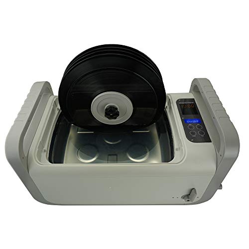 iSonic P4875NH+MVR5 Motorized Ultrasonic Vinyl Record Cleaner for 5 12