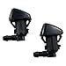 Mean Mug Auto 61518-232314B (Two) Front Windshield Washer Nozzles - Compatible with Ford - Replaces OEM #: BC3Z-17603-A