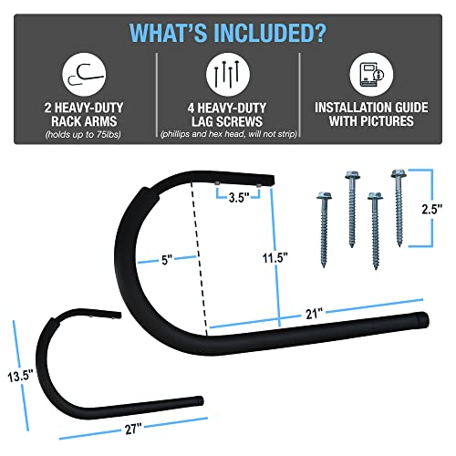 Ho Stevie! Ceiling/Wall Racks for Surfboards and SUP Boards 75lb Max