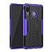 SKTGSLAMY Galaxy A20/Galaxy A30/Galaxy A50 Case, [Shockproof] Tough Rugged Dual Layer Protective Case Hybrid Kickstand Cover for Samsung Galaxy A20/A30/A50 (Purple)