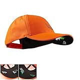 Panther Vision PowerCap Night Vision 6 LED Flashlight Hat Orange